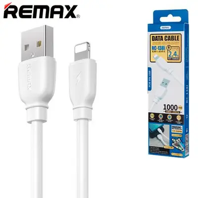 CABLE REMAX LIGHTNING RC-138i • Cable Lightning Remax data Suji Pro RC-138i Blanco